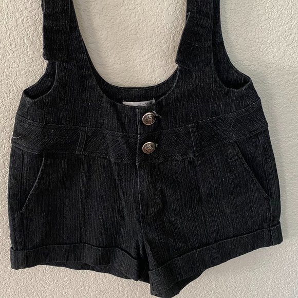 Jung Kim  Jeans Overol / Short  for woman Size S - Picture 4 of 6
